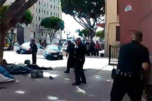 policías de Estados Unidos en acción Policía de EEUU mató casi a 1.000 personas en 2017